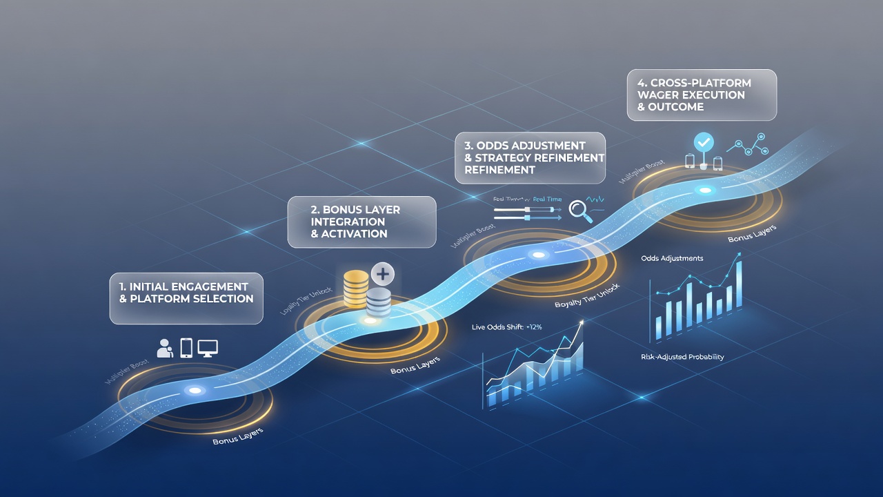 Visualisierung von Quotenanpassungen und Bonusintegration in mobilen und Desktop-Wettumgebungen