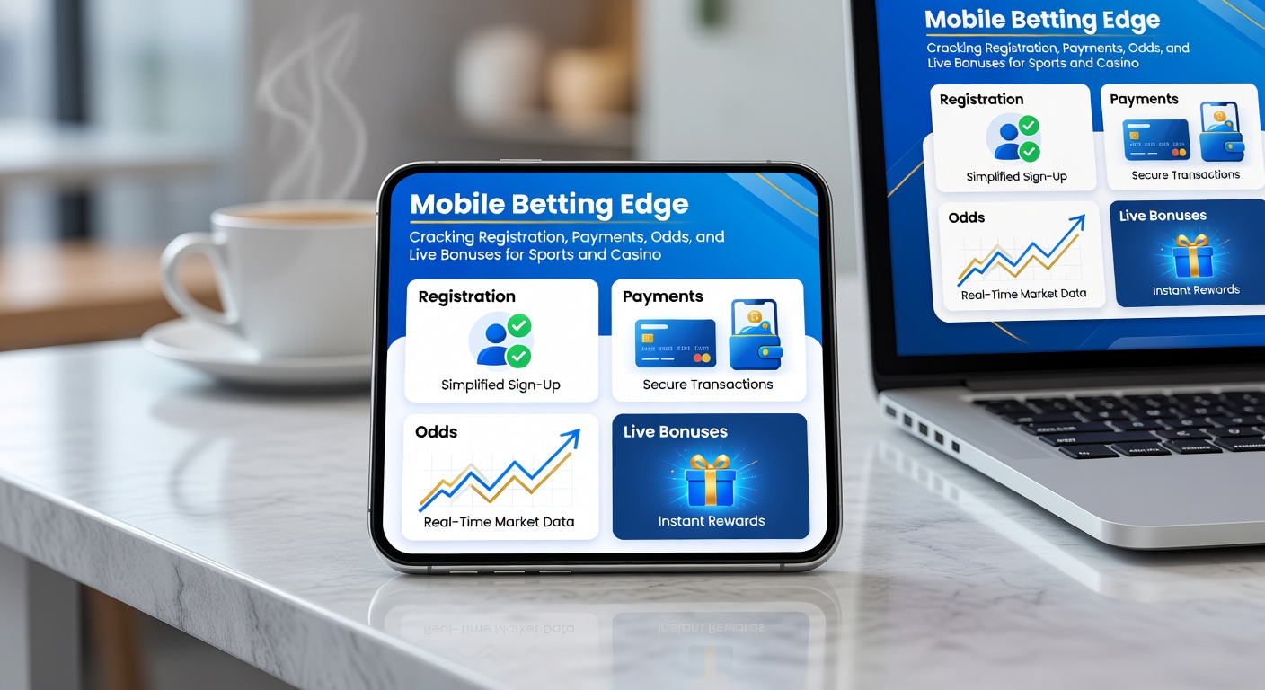 Dynamisches Bild einer mobilen App mit Zahlungsoptionen, Live-Quoten und Bonus-Popups während eines Sportevents