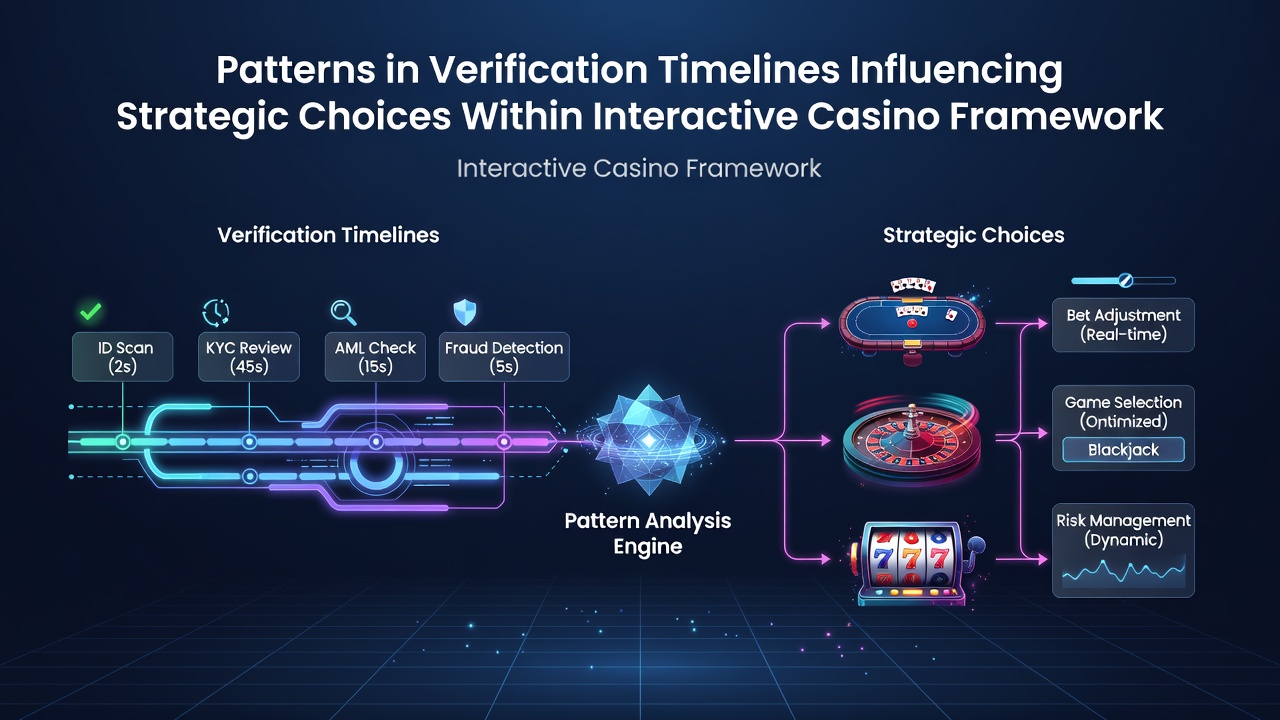 Darstellung strategischer Anpassungen durch Verifizierungsmuster in Casino-Frameworks