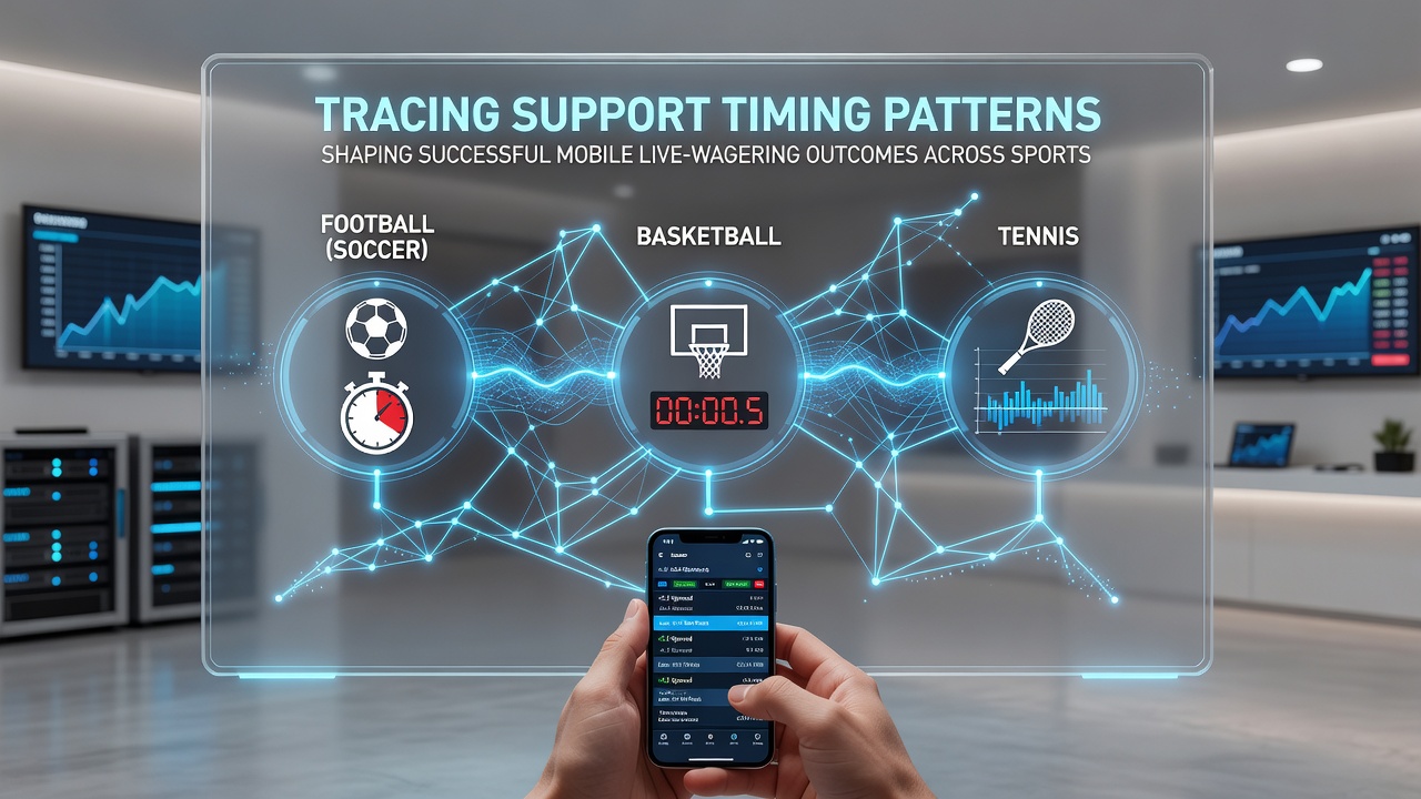 Visualisierung von Timing-Patterns und Support-Interaktionen bei mobilen Live-Wetten